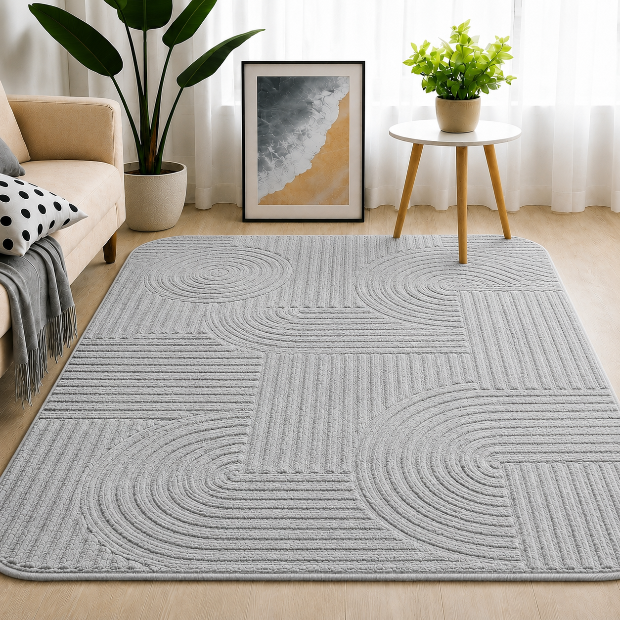Alfombra Argentina Gris