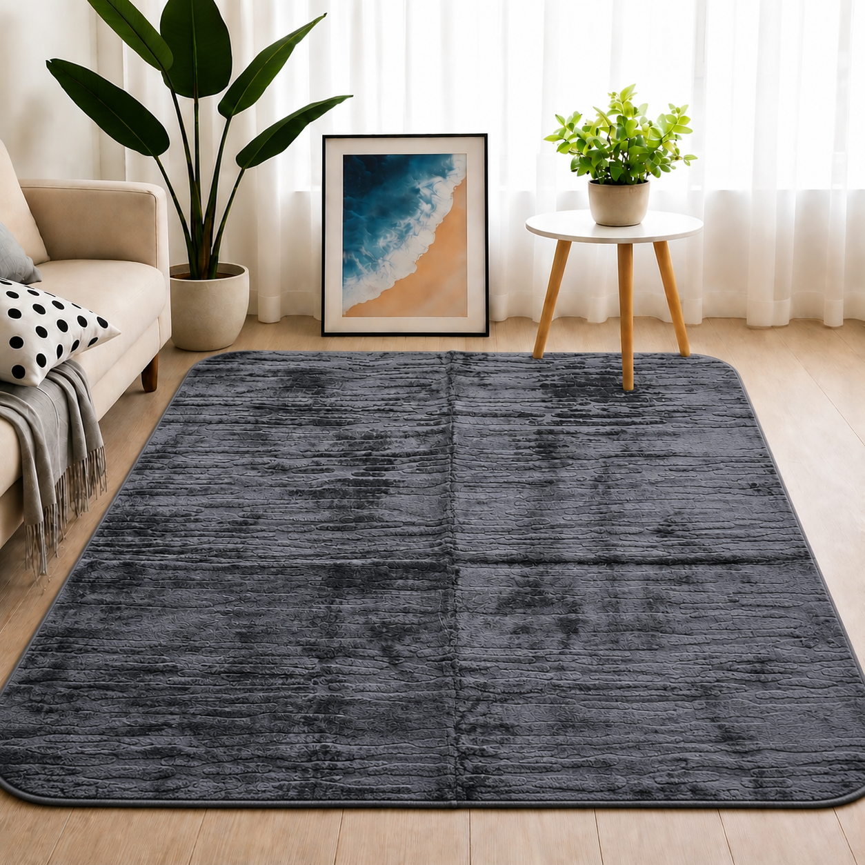 Alfombra Argentina Gris Oscuro # 38