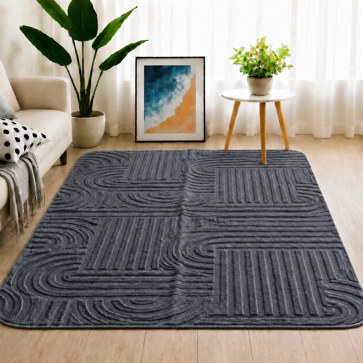 Alfombra Argentina  Gris Roma