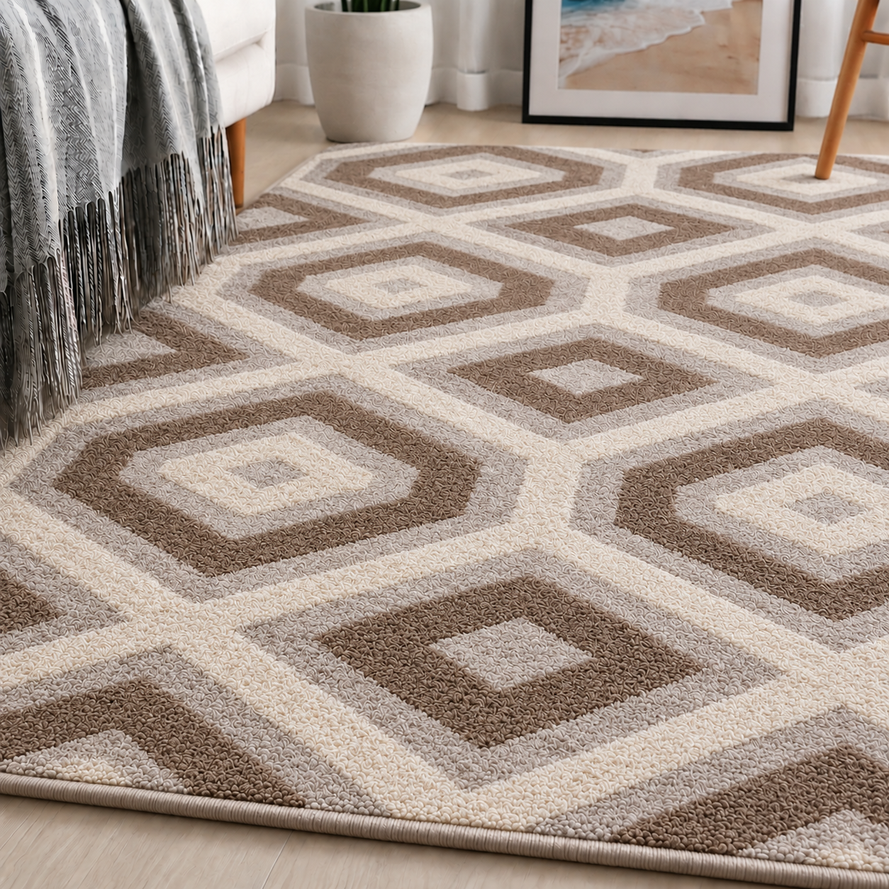 Alfombra ArgentIna Beige Combinada#39