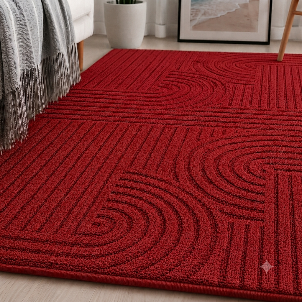 Alfombra Argentina Roja