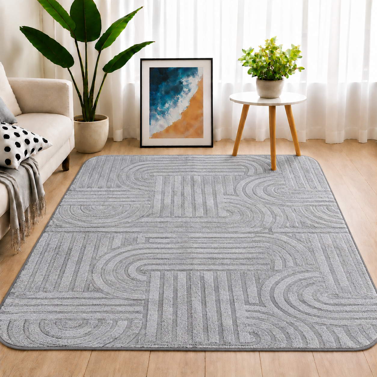 Alfombra Argentina Gris Claro # 9