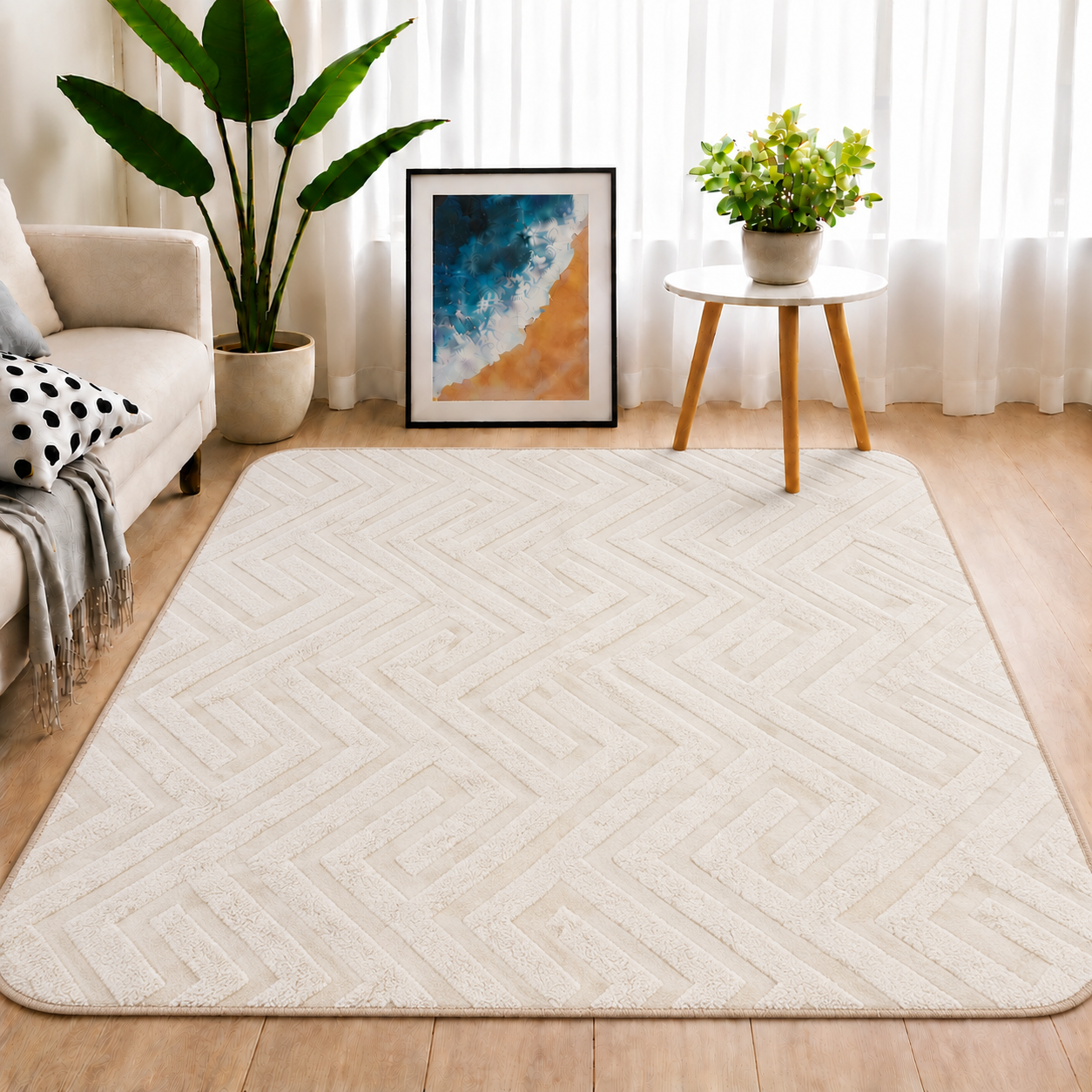Alfombra Argentina Beige # 17