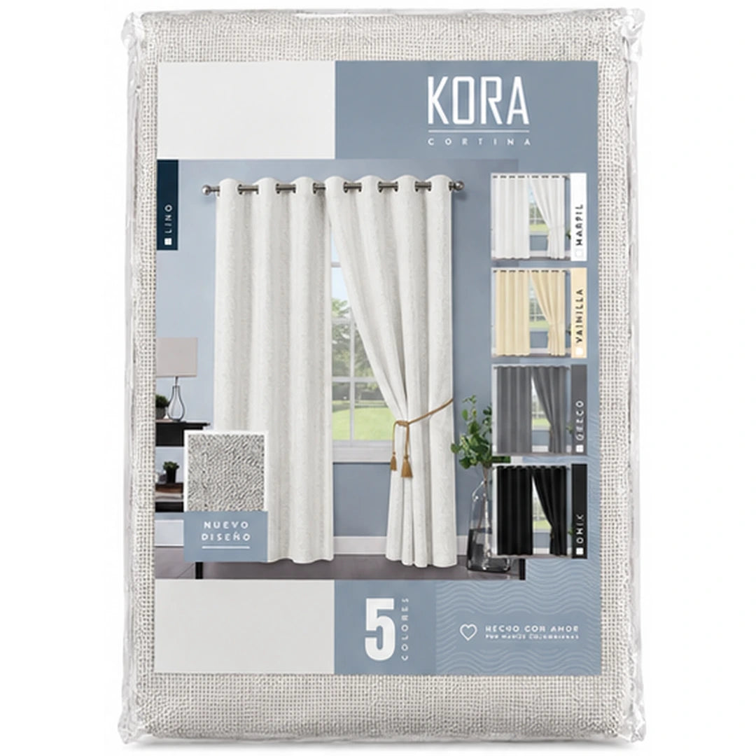 Cortina Kora Gris Claro