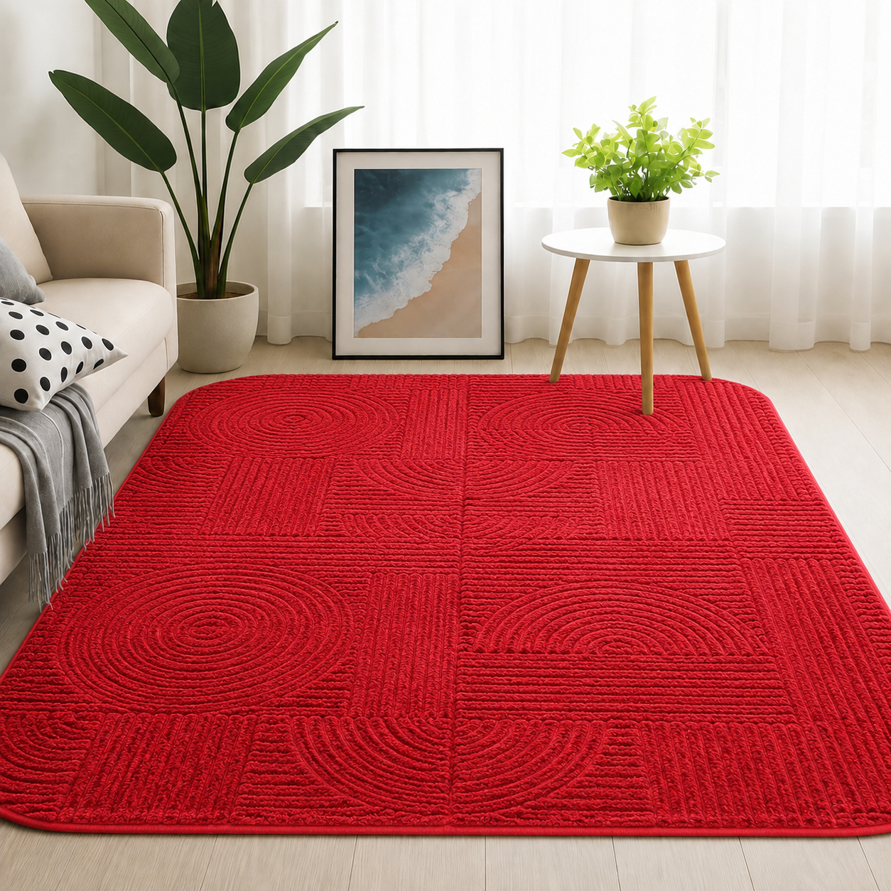 Alfombra Argentina Roja