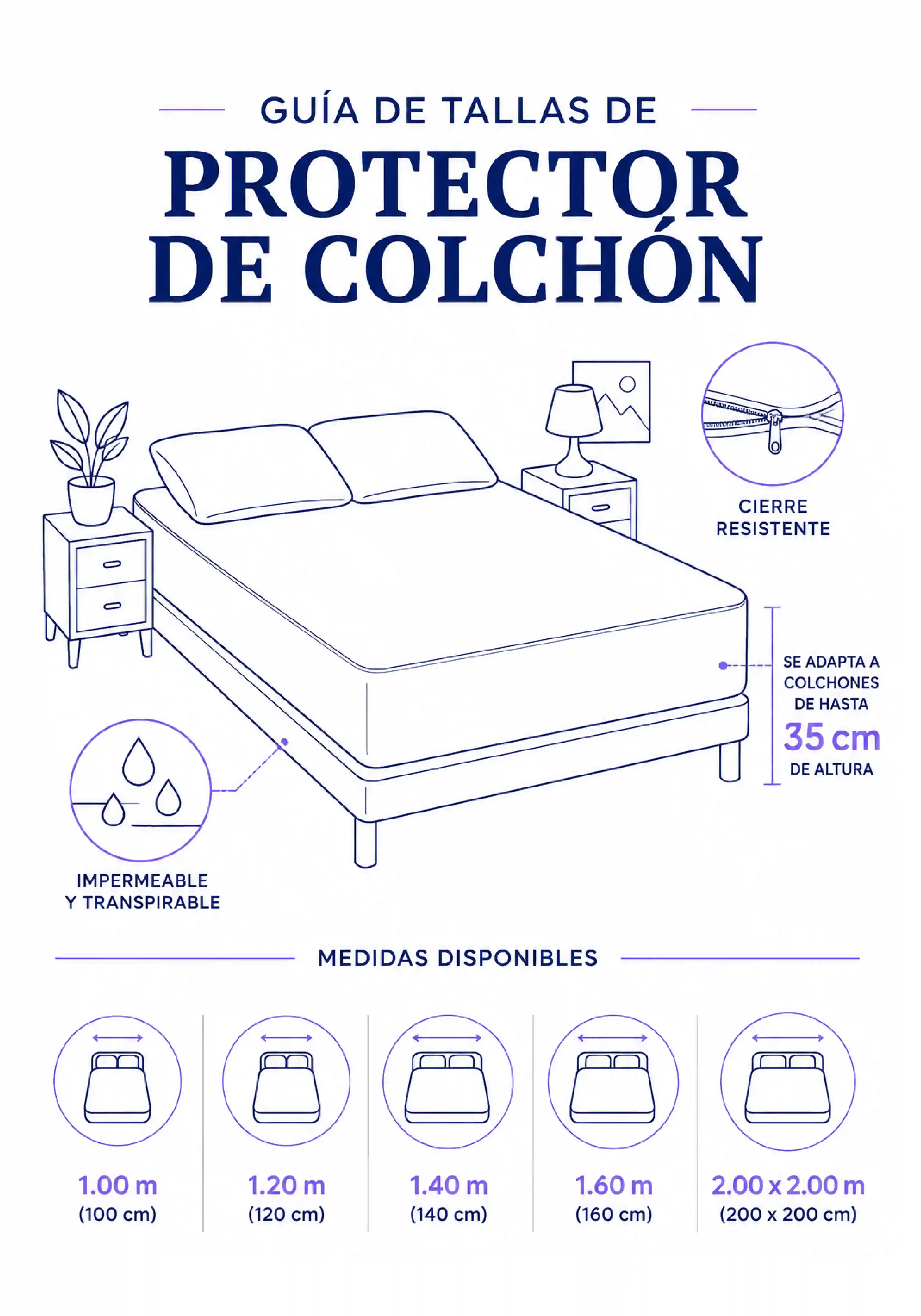 Protector para Colchón Turqui